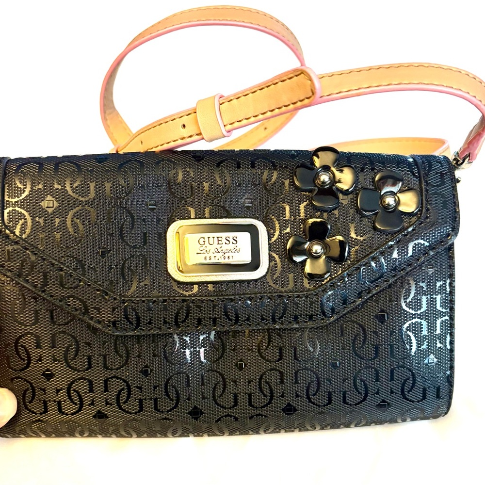 Guess Black and Tan Women's Bag - Picture 2 of 10